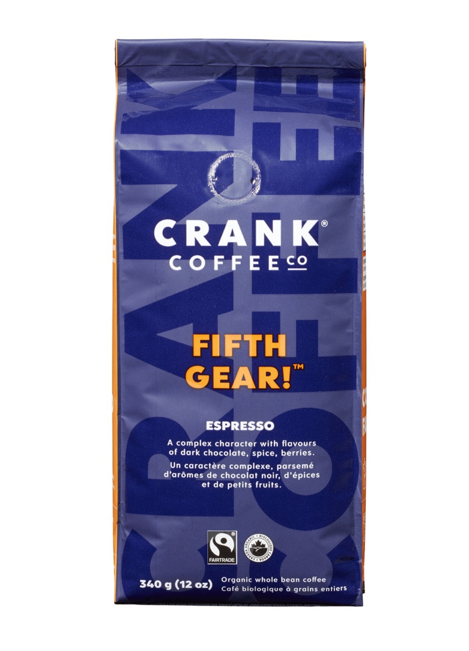 Fifth Gear!™ - Espresso Roast - Whole Bean