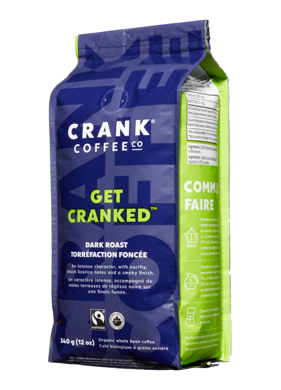 Get Cranked™ - Dark Roast - Whole Bean