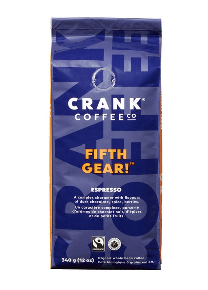 Fifth Gear!™ - Espresso Roast - Whole Bean